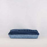 Trousse bicolore en jean